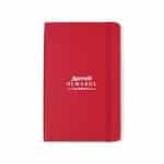 Custom Moleskine? Hard Cover Ruled Medium Notebook - Scarlet Red