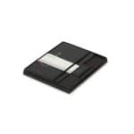 Custom Moleskine Large Notebook and Mini Notebook Charm Gift Set - Black