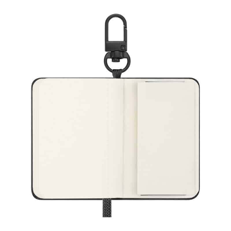 Custom Moleskine Mini Notebook Charm - Black - 5