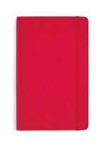 Custom Moleskine Soft Cover Ruled Large Notebook - Scarlet Red - 1