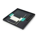 Custom Moleskine Assorted Cahier and GO Pen Gift Set - Black
