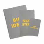 Custom Moleskine Assorted Cahier and GO Pen Gift Set - Pebble Grey - 2