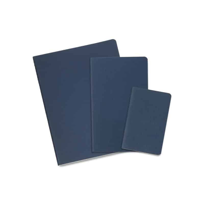 Custom Moleskine Assorted Size Cahier 3-Pack - Sapphire Blue - 1