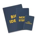 Custom Moleskine Assorted Size Cahier 3-Pack - Sapphire Blue