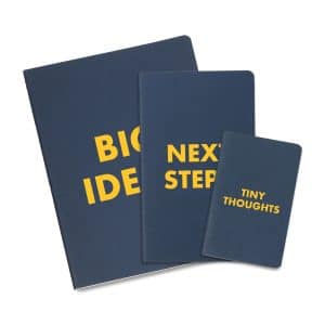 Custom Moleskine Assorted Size Cahier 3-Pack - Sapphire Blue