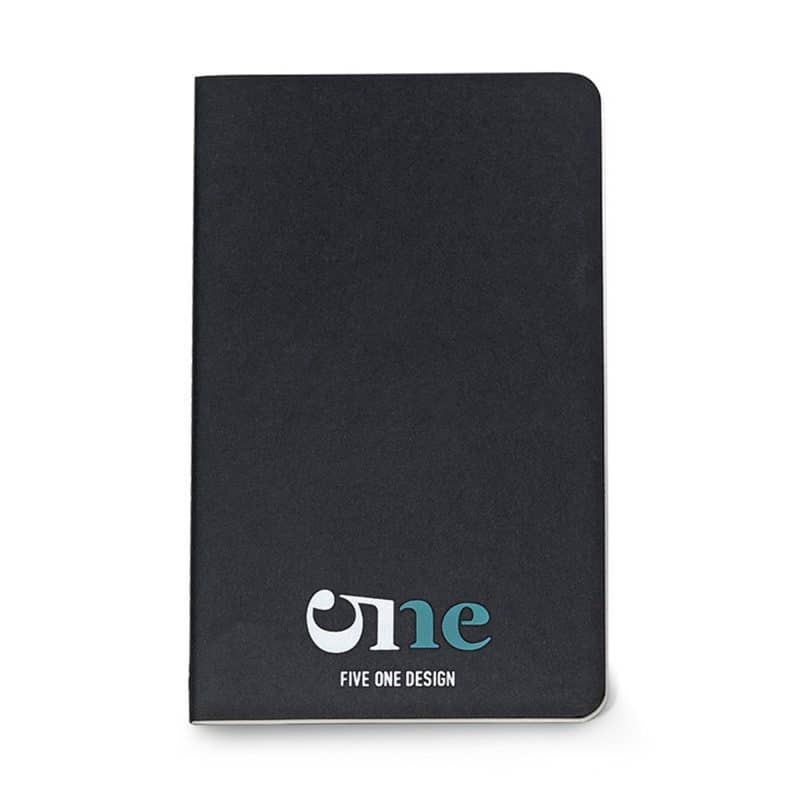 Custom Moleskine Cahier Ruled Large Journal - Black - 2