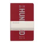 Custom Moleskine Cahier Ruled Large Journal - Cranberry Red - 2