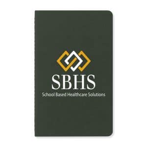 Custom Moleskine Cahier Ruled Large Journal - Myrtle Green