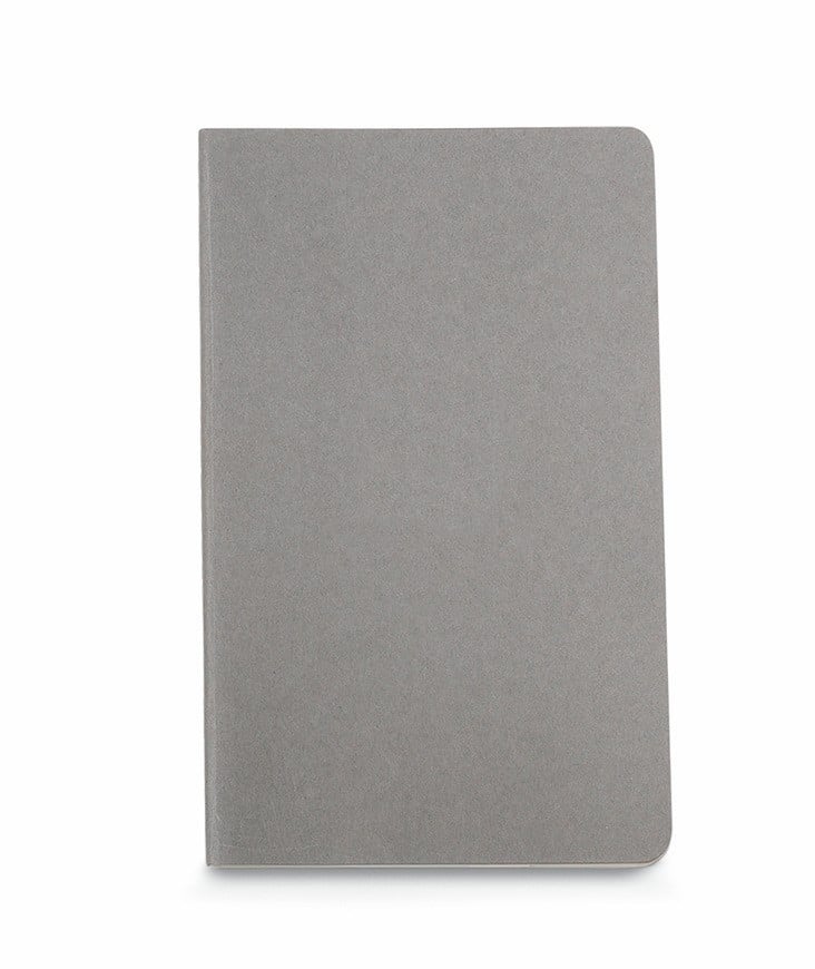 Custom Moleskine Cahier Ruled Large Journal - Pebble Grey - 1