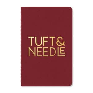 Custom Moleskine Cahier Ruled Pocket Journal - Cranberry Red