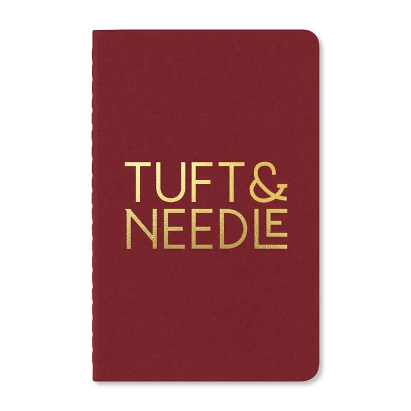 Custom Moleskine Cahier Ruled Pocket Journal - Cranberry Red