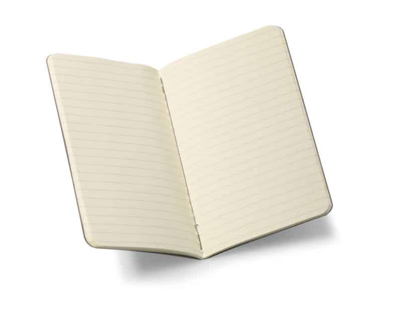 Custom Moleskine Cahier Ruled Pocket Journal - Pebble Grey - 2
