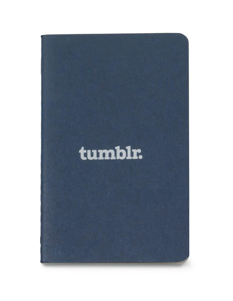 Custom Moleskine Cahier Ruled Pocket Journal - Sapphire