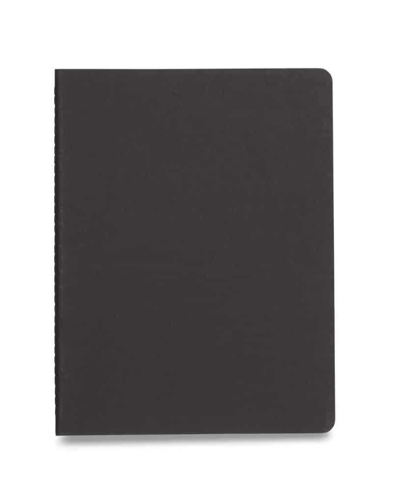 Custom Moleskine Cahier Ruled X-Large Journal - Black - 1