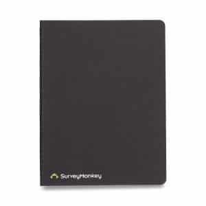 Custom Moleskine Cahier Ruled X-Large Journal - Black