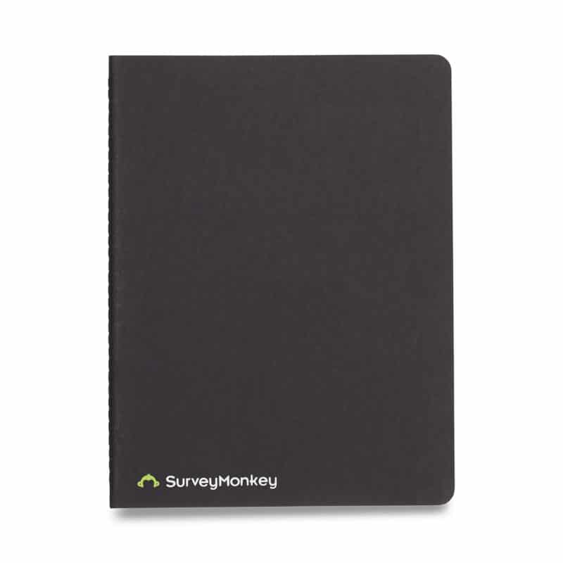 Custom Moleskine Cahier Ruled X-Large Journal - Black
