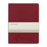 Custom Moleskine Cahier Ruled X-Large Journal - Cranberry Red - 2