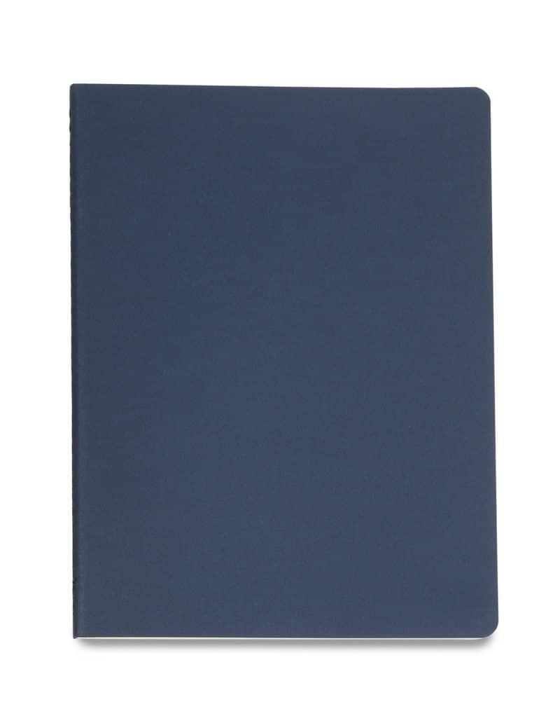 Custom Moleskine Cahier Ruled X-Large Journal - Navy Blue - 1