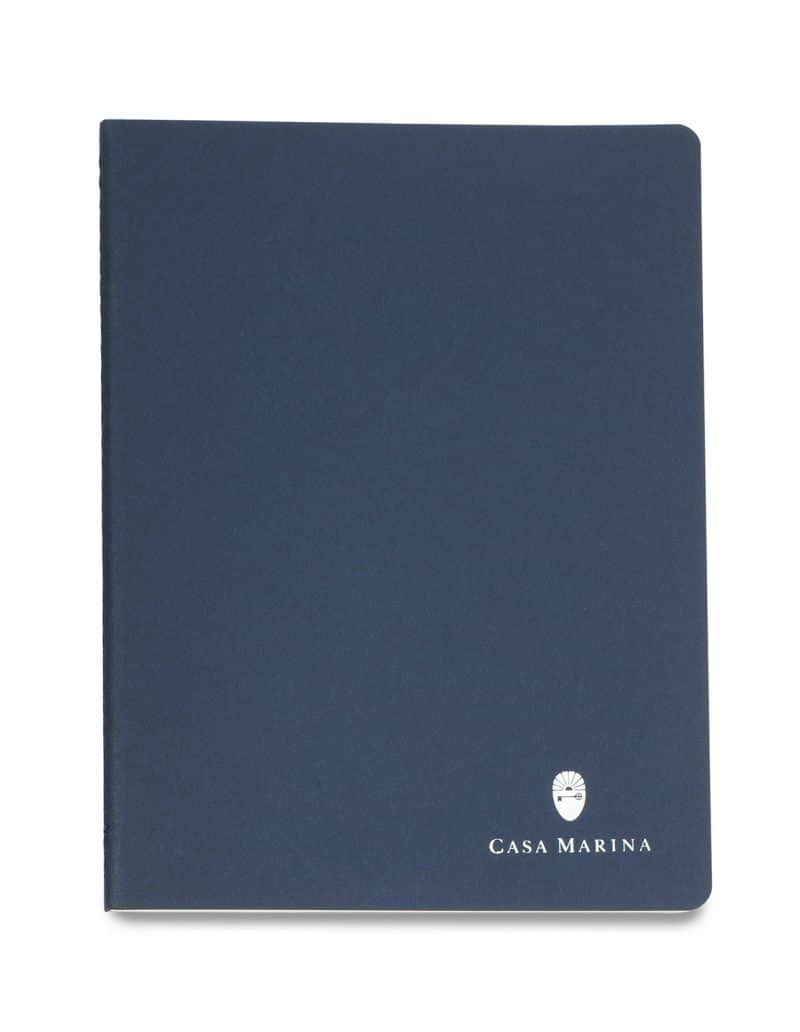 Custom Moleskine Cahier Ruled X-Large Journal - Navy Blue
