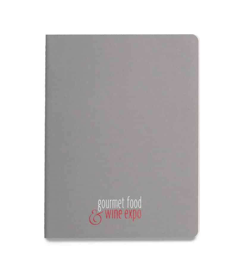 Custom Moleskine Cahier Ruled X-Large Journal - Pebble Grey