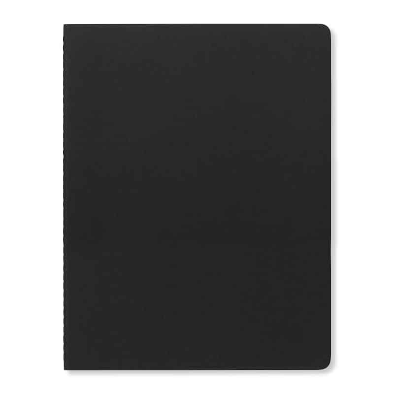 Custom Moleskine Cahier Ruled XX-Large Journal - Black - 1