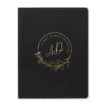 Custom Moleskine Cahier Ruled XX-Large Journal - Black