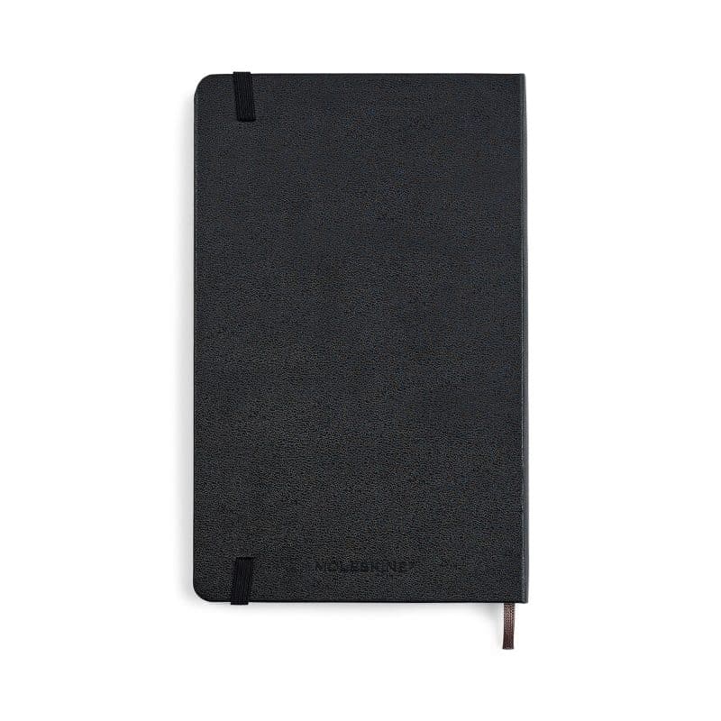Custom Moleskine Hard Cover Dotted Large Notebook - Black - 2