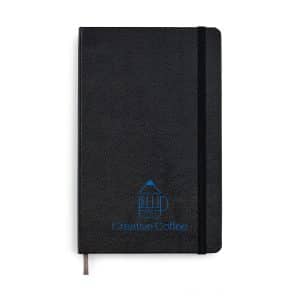 Custom Moleskine Hard Cover Dotted Large Notebook - Black