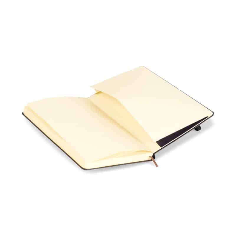 Custom Moleskine Hard Cover Dotted Large Notebook - Black - 4