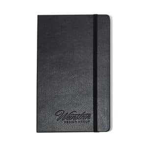 Custom Moleskine Hard Cover Plain Large Notebook - Black