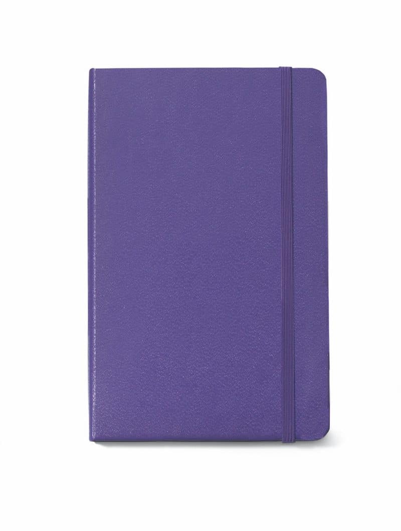 Custom Moleskine Hard Cover Ruled Large Notebook - Brilliant Violet - 1