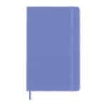 Custom Moleskine Hard Cover Ruled Large Notebook - Hydrangea Blue - 1