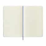 Custom Moleskine Hard Cover Ruled Large Notebook - Hydrangea Blue - 4