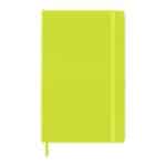 Custom Moleskine Hard Cover Ruled Large Notebook - Lemon Green - 1