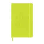 Custom Moleskine Hard Cover Ruled Large Notebook - Lemon Green