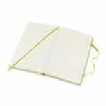 Custom Moleskine Hard Cover Ruled Large Notebook - Lemon Green - 3