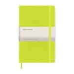 Custom Moleskine Hard Cover Ruled Large Notebook - Lemon Green - 4