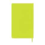 Custom Moleskine Hard Cover Ruled Large Notebook - Lemon Green - 5