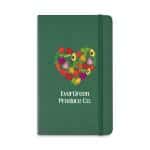 Custom Moleskine Hard Cover Ruled Large Notebook - Myrtle Green