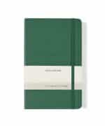 Custom Moleskine Hard Cover Ruled Large Notebook - Myrtle Green - 2