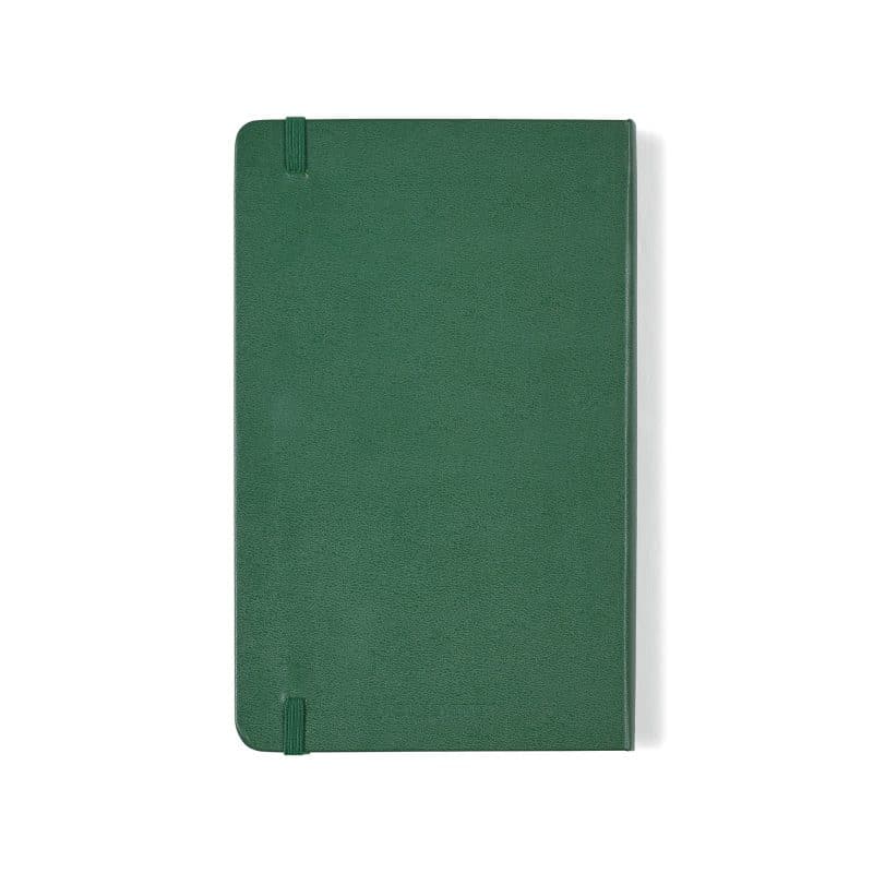 Custom Moleskine Hard Cover Ruled Large Notebook - Myrtle Green - 3