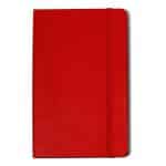 Custom Moleskine Hard Cover Ruled Large Notebook - Scarlet Red - 1