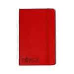 Custom Moleskine Hard Cover Ruled Large Notebook - Scarlet Red - 2