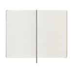 Custom Moleskine Hard Cover Ruled Large Smart Notebook - Black - 6