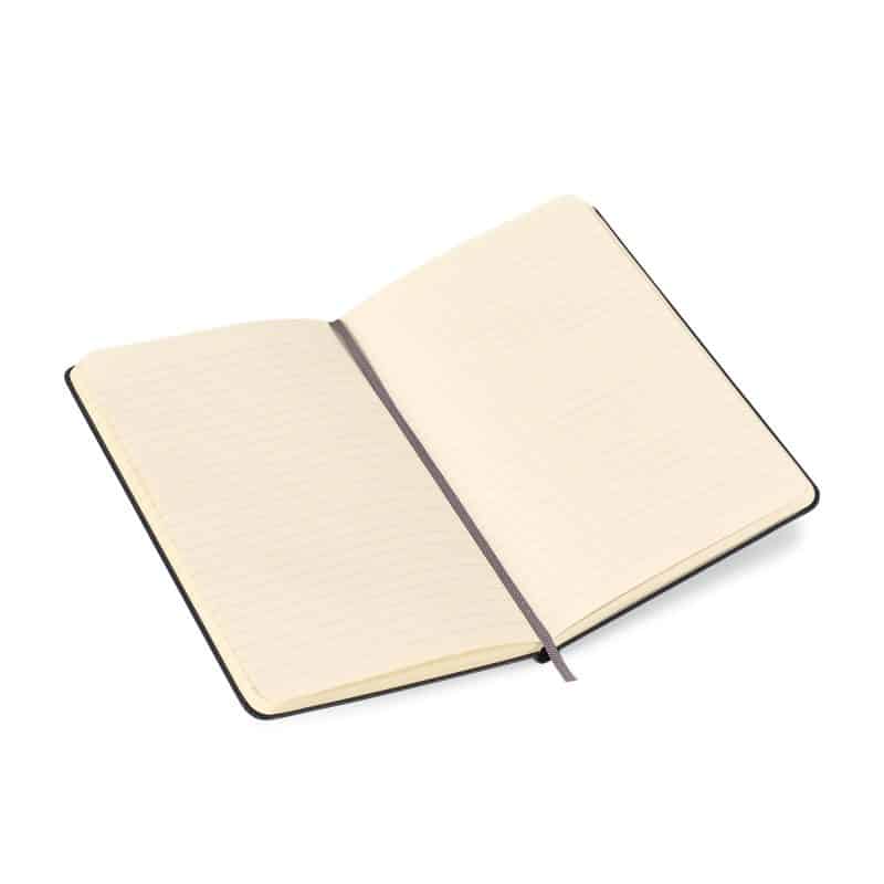 Custom Moleskine Hard Cover Ruled Medium Notebook - Black - 3
