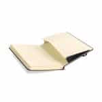 Custom Moleskine Hard Cover Ruled Medium Notebook - Black - 4