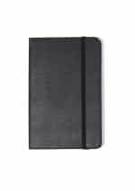 Custom Moleskine Hard Cover Ruled Pocket Notebook - Black - 1