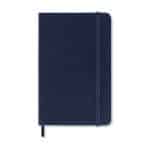 Custom Moleskine Hard Cover Ruled Pocket Notebook - Sapphire Blue - 1