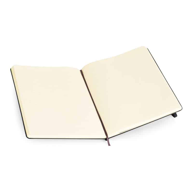 Custom Moleskine Hard Cover Ruled X-Large Notebook - Black - 2