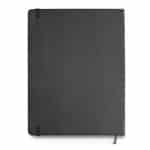 Custom Moleskine Hard Cover Ruled X-Large Notebook - Black - 3